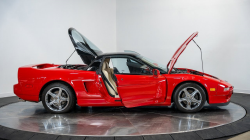 1991 Acura NSX in Formula Red over Ivory