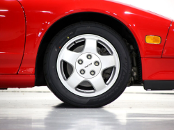 1991 Acura NSX in Formula Red over Ivory