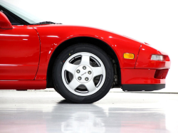 1991 Acura NSX in Formula Red over Ivory