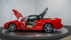 1991 Acura NSX in Formula Red over Ivory