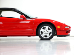 1991 Acura NSX in Formula Red over Ivory