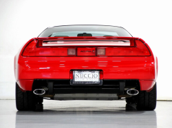 1991 Acura NSX in Formula Red over Ivory