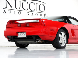 1991 Acura NSX in Formula Red over Ivory