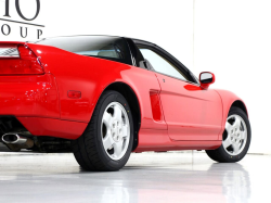 1991 Acura NSX in Formula Red over Ivory