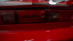 1991 Acura NSX in Formula Red over Ivory