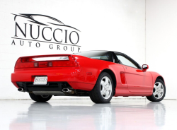 1991 Acura NSX in Formula Red over Ivory