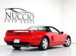 1991 Acura NSX in Formula Red over Ivory