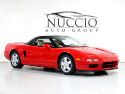 1991 Acura NSX in Formula Red over Ivory