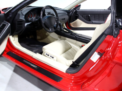 1991 Acura NSX in Formula Red over Ivory