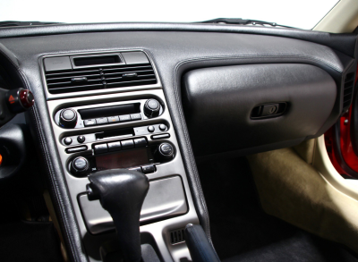 1991 Acura NSX in Formula Red over Ivory