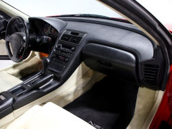 1991 Acura NSX in Formula Red over Ivory