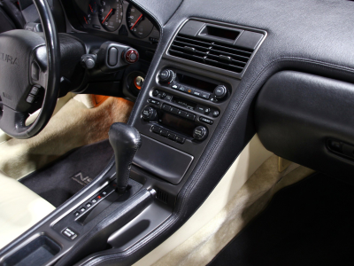 1991 Acura NSX in Formula Red over Ivory