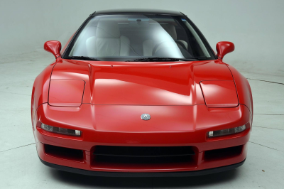 1991 Acura NSX in Formula Red over Ivory
