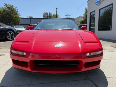 1991 Acura NSX in Formula Red over Ivory