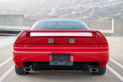 1991 Acura NSX in Formula Red over Ivory