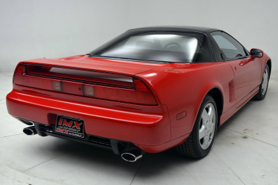 1991 Acura NSX in Formula Red over Ivory