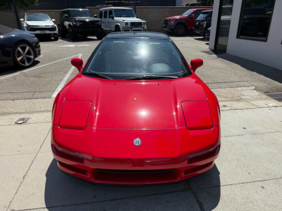 1991 Acura NSX in Formula Red over Ivory