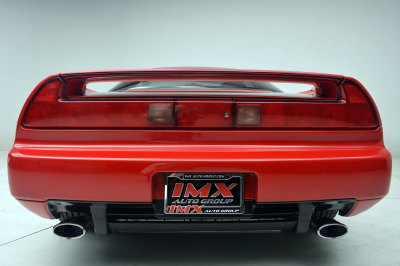 1991 Acura NSX in Formula Red over Ivory