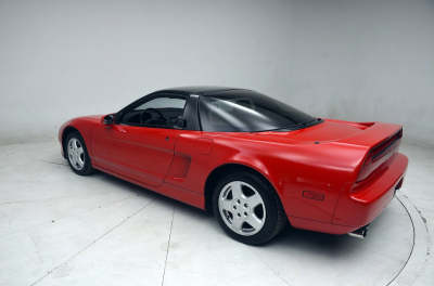1991 Acura NSX in Formula Red over Ivory