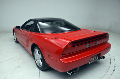 1991 Acura NSX in Formula Red over Ivory