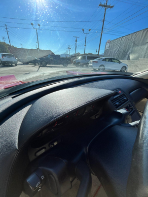 1991 Acura NSX in Formula Red over Ivory