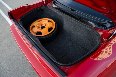 1991 Acura NSX in Formula Red over Ivory