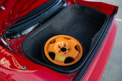 1991 Acura NSX in Formula Red over Ivory