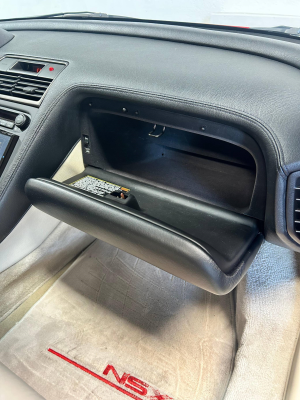 1991 Acura NSX in Formula Red over Ivory