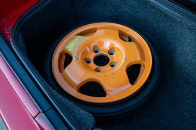 1991 Acura NSX in Formula Red over Ivory
