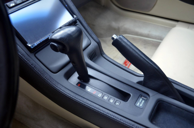 1991 Acura NSX in Formula Red over Ivory