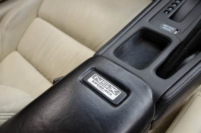 1991 Acura NSX in Formula Red over Ivory