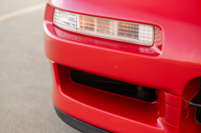 1991 Acura NSX in Formula Red over Ivory