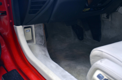 1991 Acura NSX in Formula Red over Ivory