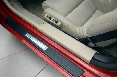 1991 Acura NSX in Formula Red over Ivory