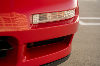 1991 Acura NSX in Formula Red over Ivory