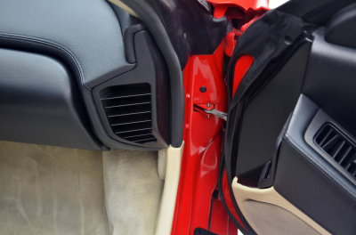 1991 Acura NSX in Formula Red over Ivory