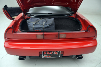 1991 Acura NSX in Formula Red over Ivory