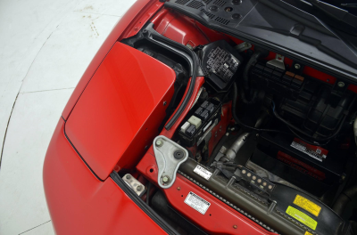 1991 Acura NSX in Formula Red over Ivory