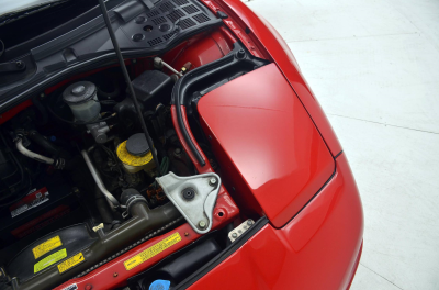 1991 Acura NSX in Formula Red over Ivory