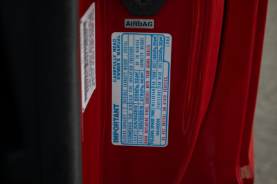 1991 Acura NSX in Formula Red over Ivory