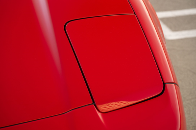 1991 Acura NSX in Formula Red over Ivory