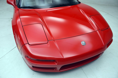 1991 Acura NSX in Formula Red over Ivory