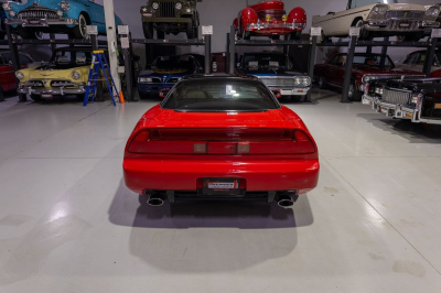 1991 Acura NSX in Formula Red over Ivory