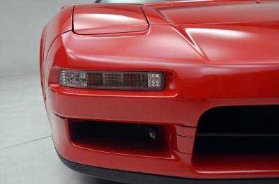 1991 Acura NSX in Formula Red over Ivory