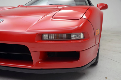 1991 Acura NSX in Formula Red over Ivory