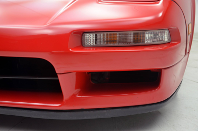 1991 Acura NSX in Formula Red over Ivory