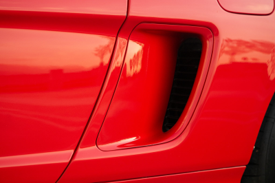 1991 Acura NSX in Formula Red over Ivory