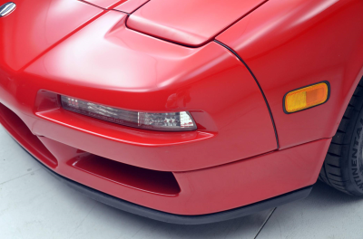1991 Acura NSX in Formula Red over Ivory