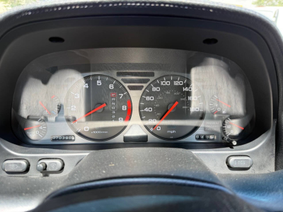 1991 Acura NSX in Formula Red over Ivory