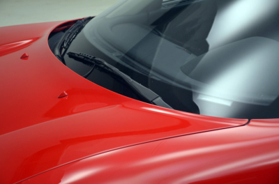 1991 Acura NSX in Formula Red over Ivory